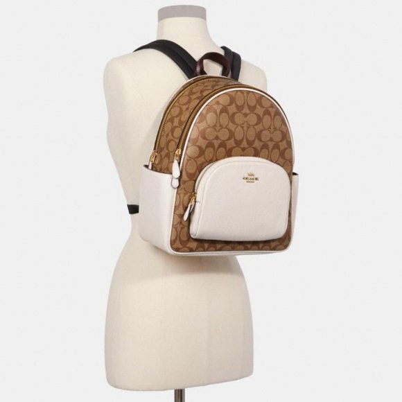 New) Backpack In Signature Canvas main image 6